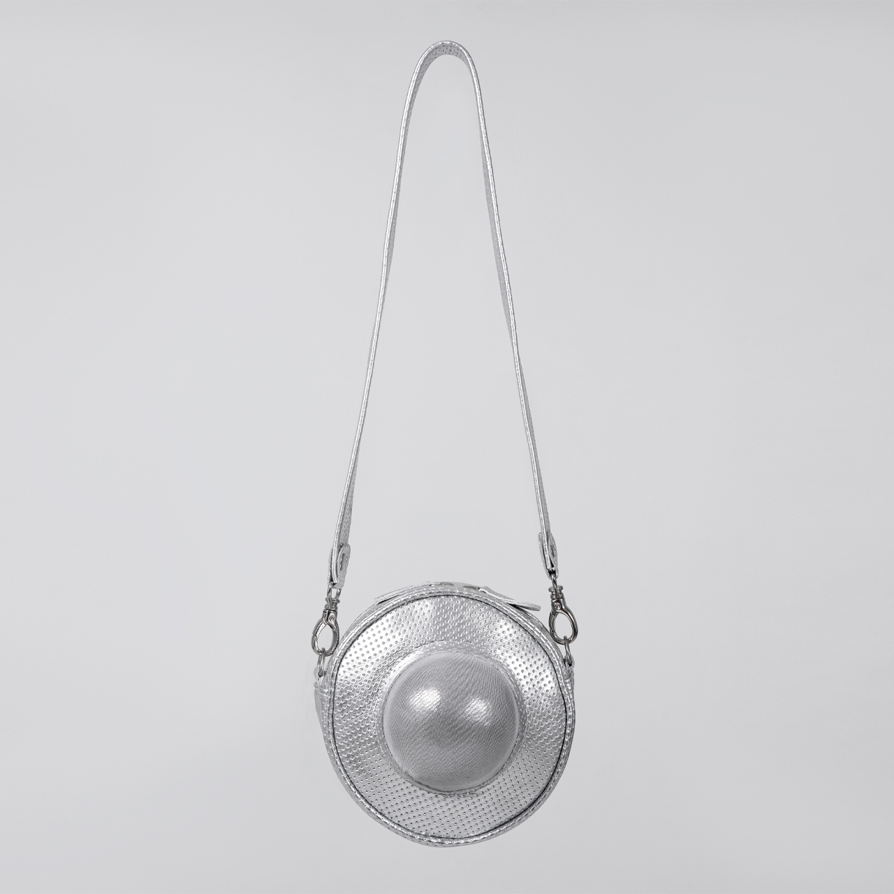 Silver Bubble Handbag